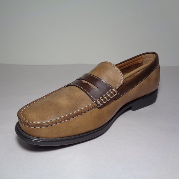 IZOD Size 7.5 M EDMUND 2 Tan Brown New Loafers main image 6